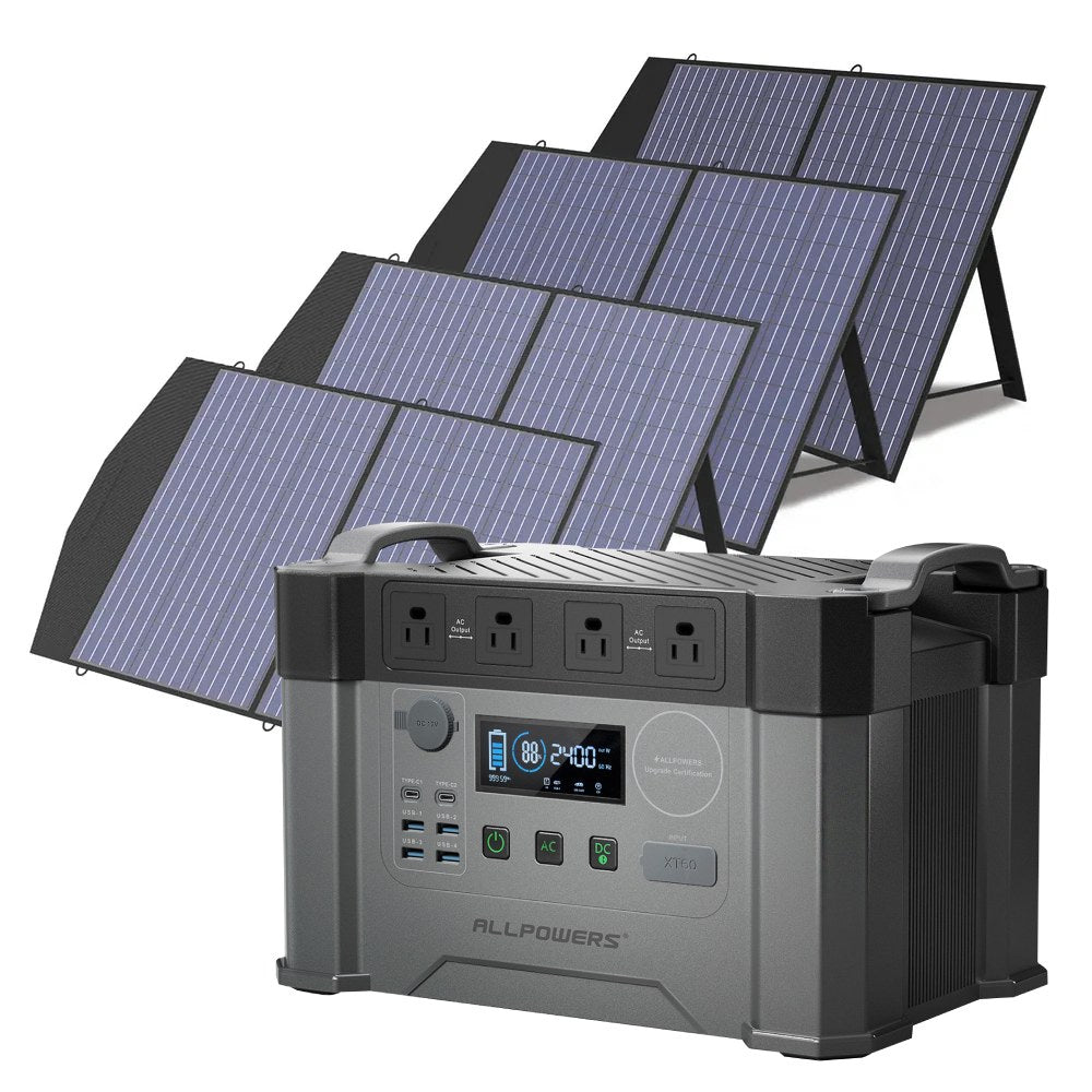 ALLPOWERS S2000 Pro 2400W Solar Generator (PV Optional)