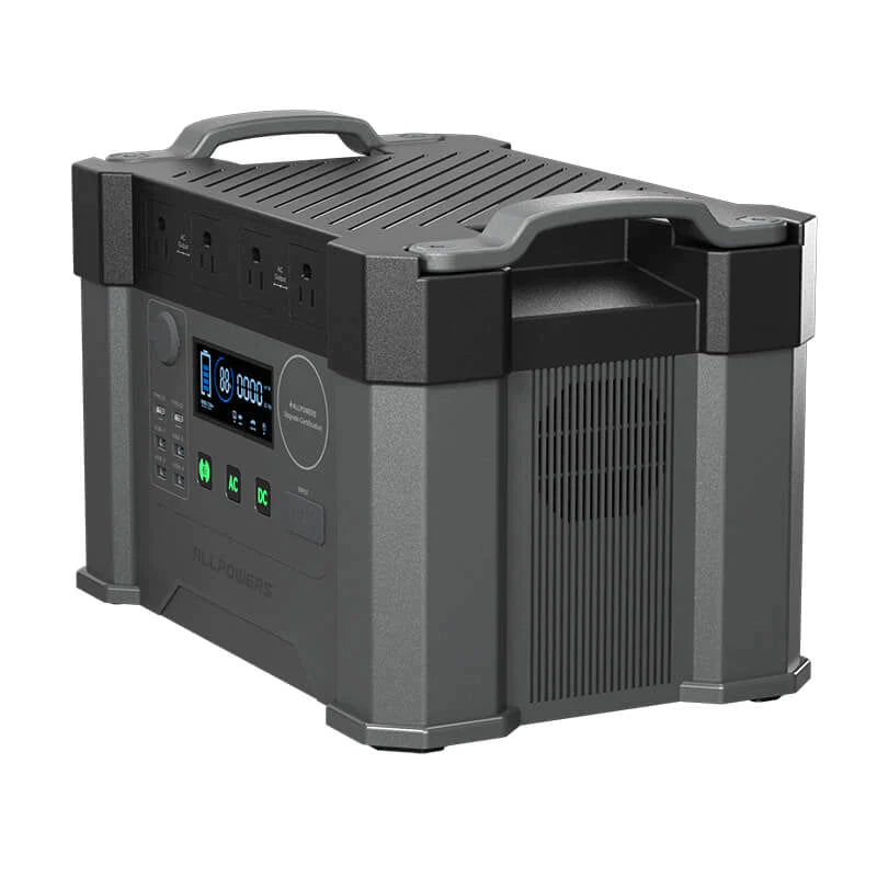 ALLPOWERS S2000 Portable Power Station 2000W 1500Wh with Solar Panels