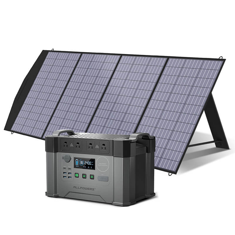 ALLPOWERS S2000 Portable Power Station 2000W 1500Wh with Solar Panels