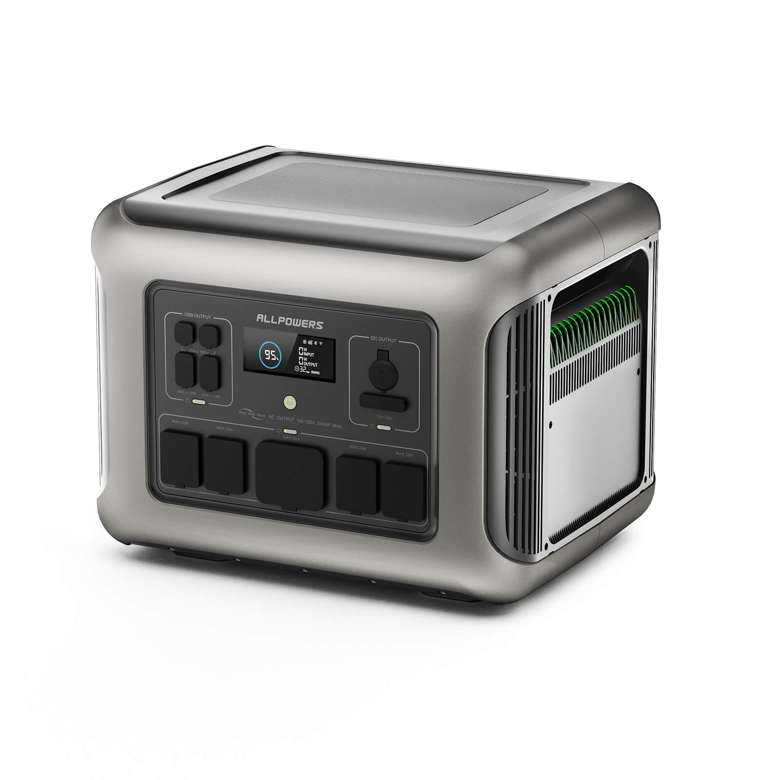 ALLPOWERS R2500 Portable Power Station Home Backup 2500W 2016Wh