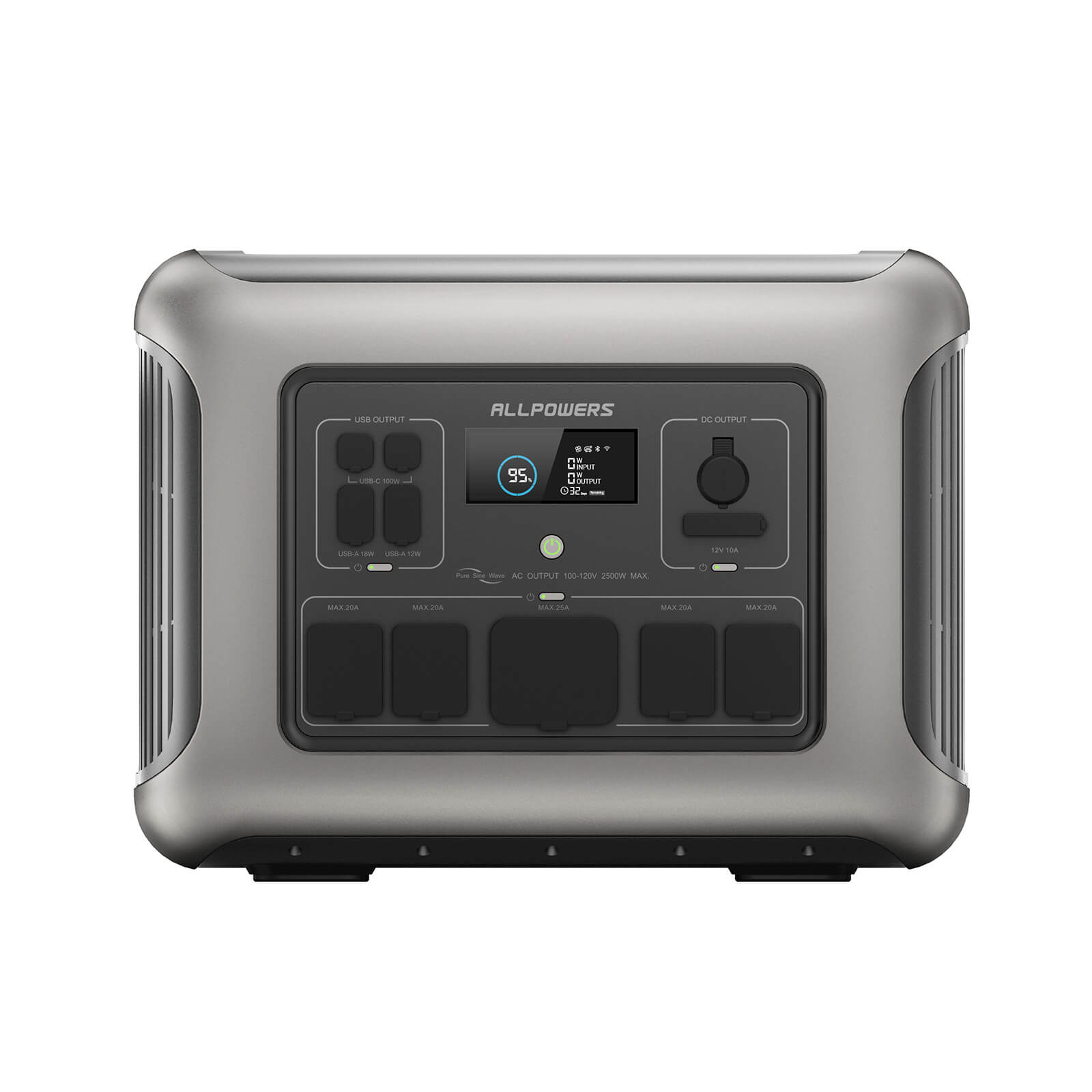 ALLPOWERS R2500 Portable Power Station Home Backup 2500W 2016Wh