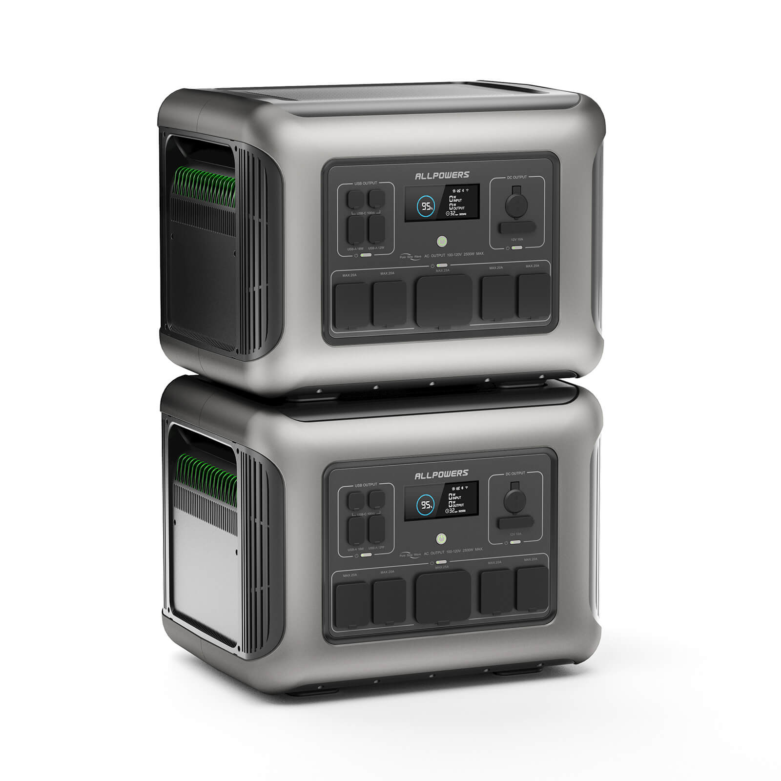 ALLPOWERS R2500 Portable Power Station Home Backup 2500W 2016Wh