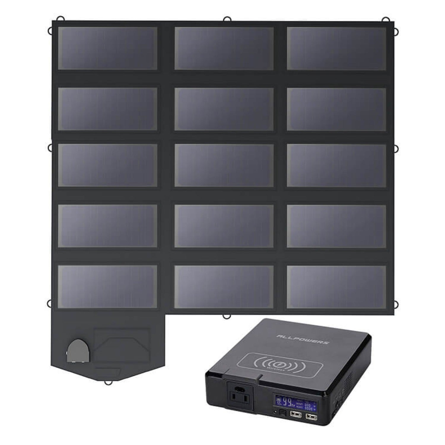 ALLPOWERS 200W Solar Generator (S200 + SP012 100W Solar Panel)