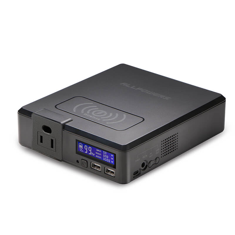 ALLPOWERS 200W Solar Generator (S200 + SP027 100W Solar Panel)
