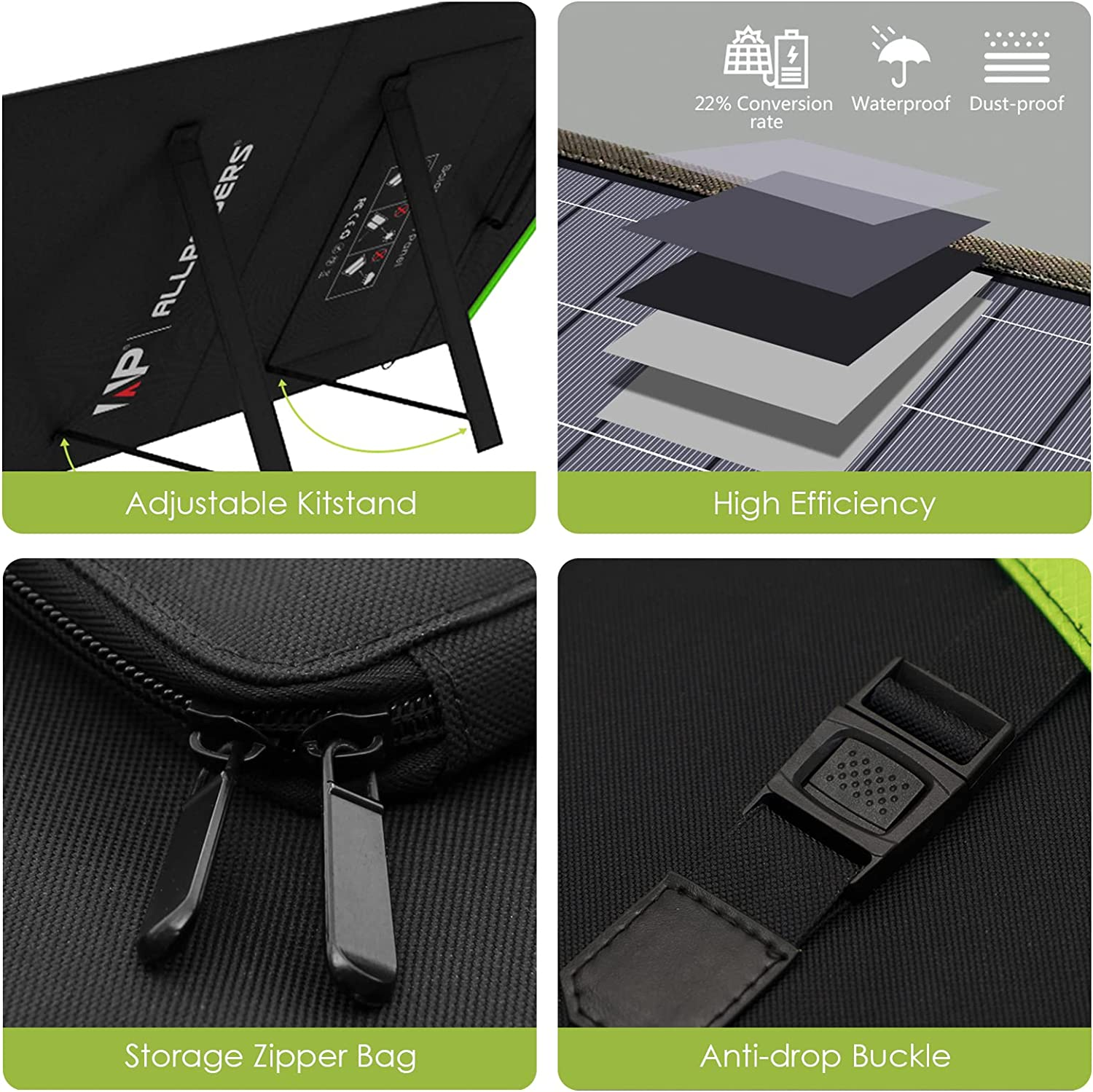 ALLPOWERS 2400W Solar Generator (S2000 Pro + SP037 400W Solar Panel)