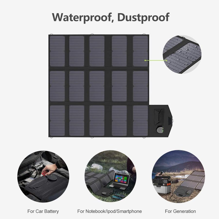 ALLPOWERS 200W Solar Generator (S200 + SP012 100W Solar Panel)