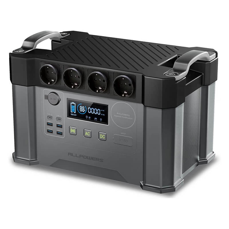 ALLPOWERS 2000W Solar Generator (S2000 + SP037 400W Solar Panel)