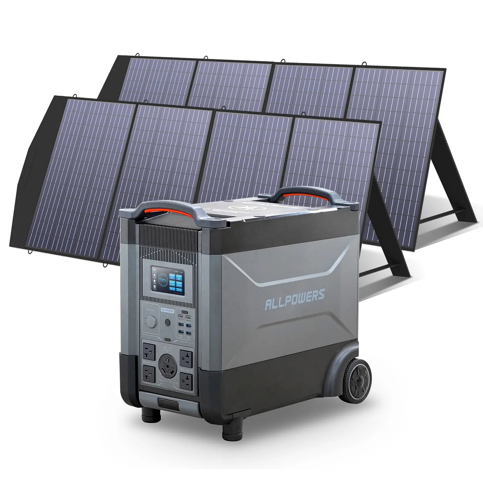 ALLPOWERS 4000W Solar Generator (R4000 + SP033 200W Solar Panel)
