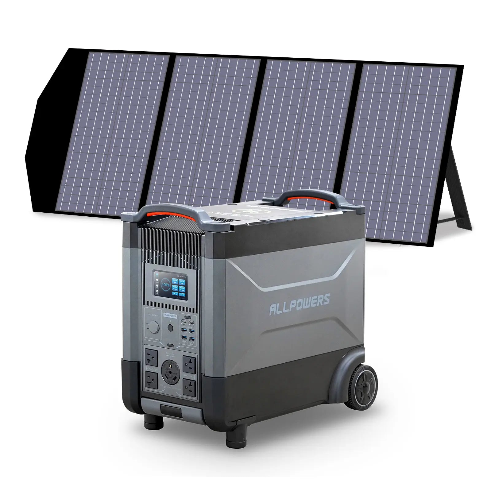 ALLPOWERS 4000W Solar Generator (R4000 + SP029 140W Solar Panel)