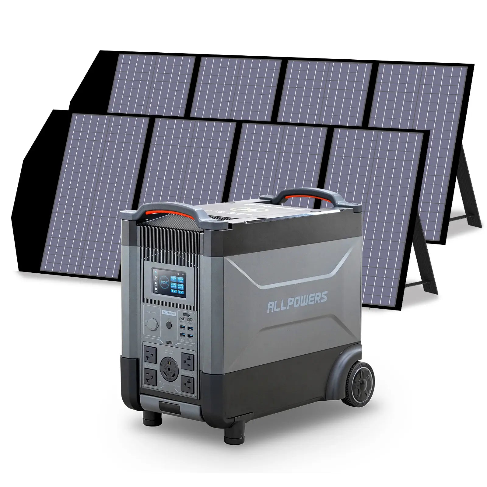 ALLPOWERS 4000W Solar Generator (R4000 + SP029 140W Solar Panel)