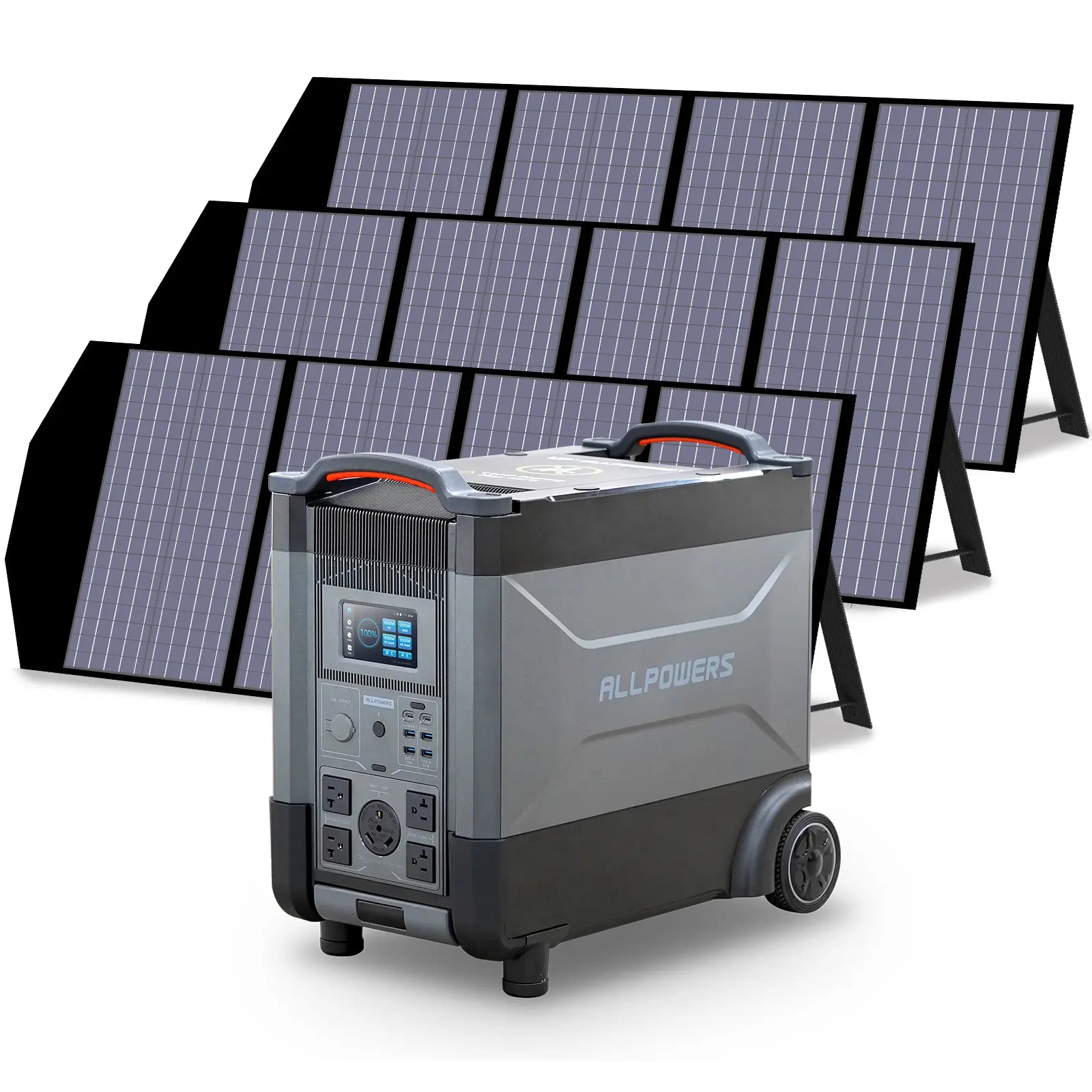 ALLPOWERS 4000W Solar Generator (R4000 + SP029 140W Solar Panel)
