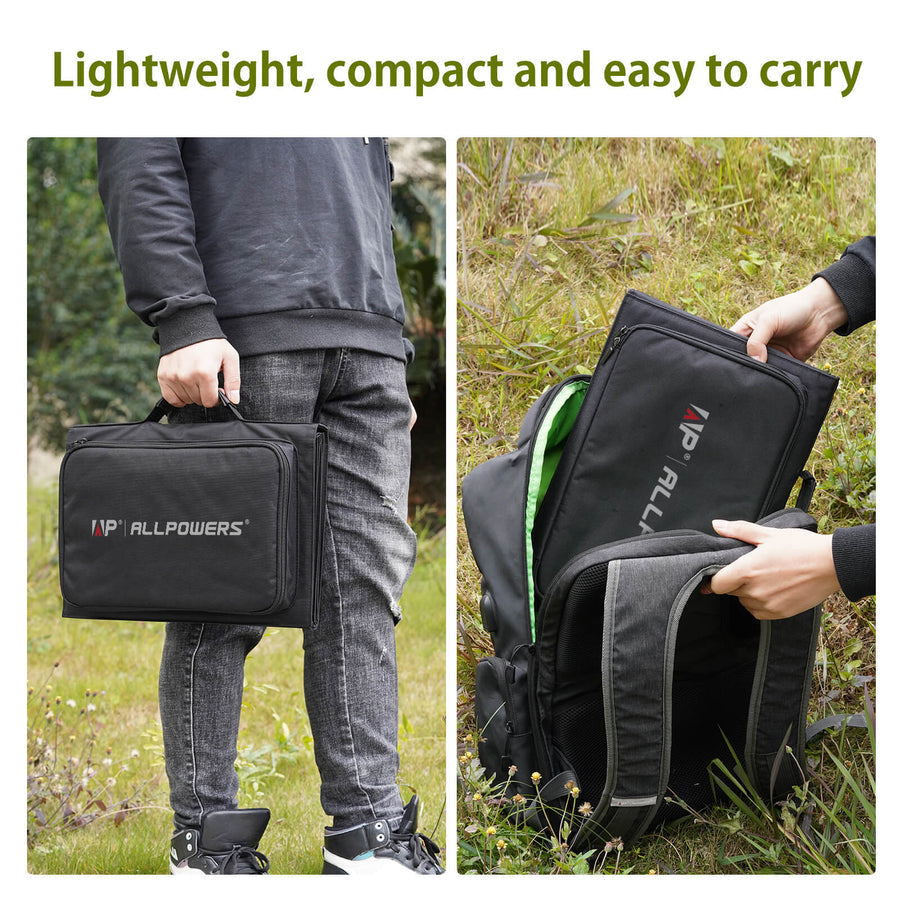 ALLPOWERS 200W Solar Generator (S200 + SP026 60W Solar Panel)