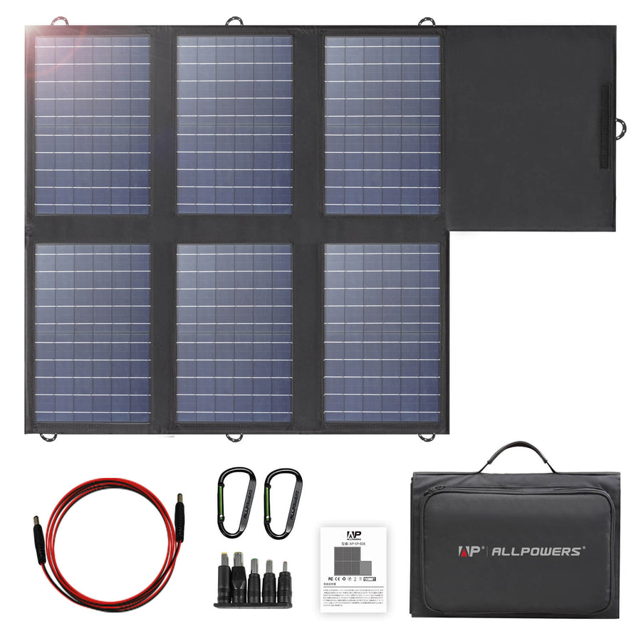 ALLPOWERS 200W Solar Generator (S200 + SP026 60W Solar Panel)