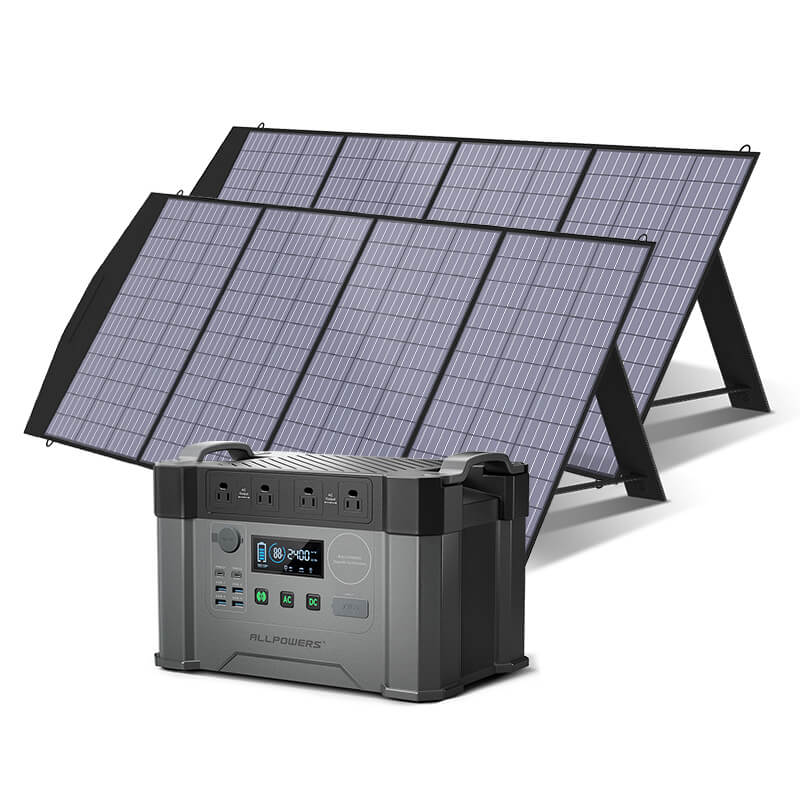 ALLPOWERS S2000 Portable Power Station 2000W 1500Wh with Solar Panels