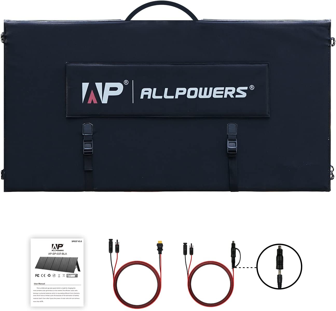 ALLPOWERS Solar Generator Kit 1600W (R1500 LITE+ SP037 400W Solar Panel)