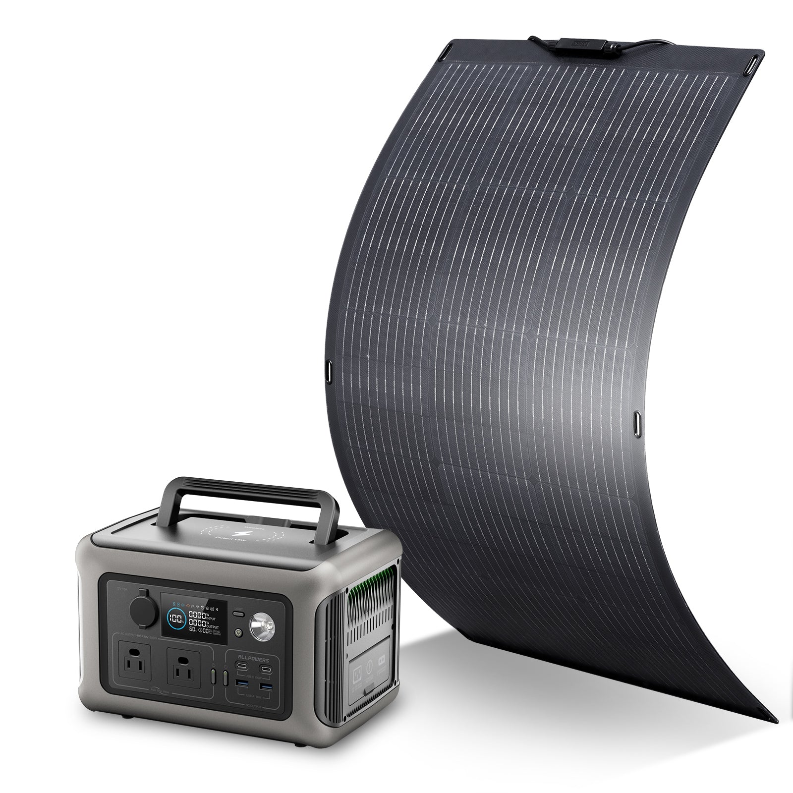 ALLPOWERS R600 Portable Power Station 600W 299Wh LiFeP04 Battery