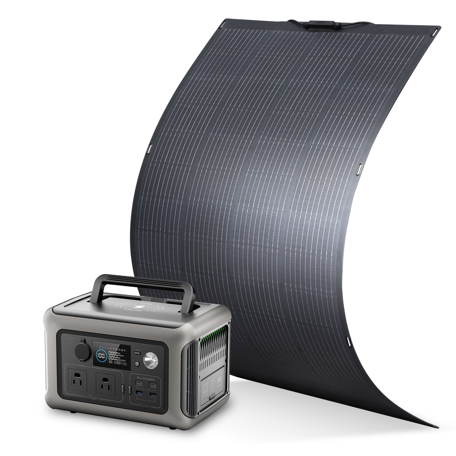 ALLPOWERS R600 Portable Power Station 600W 299Wh LiFeP04 Battery
