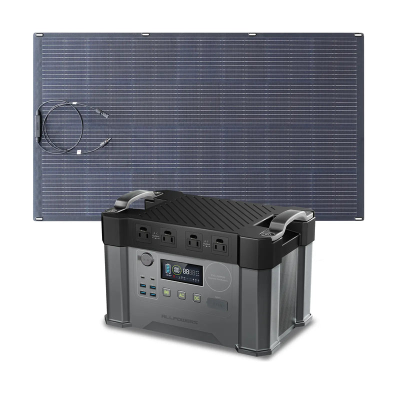ALLPOWERS S2000 Pro 2400W Solar Generator (PV 200W)