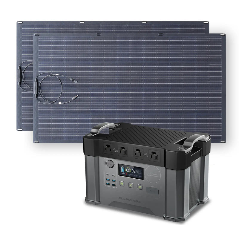 ALLPOWERS S2000 Pro 2400W Solar Generator (PV 200W)