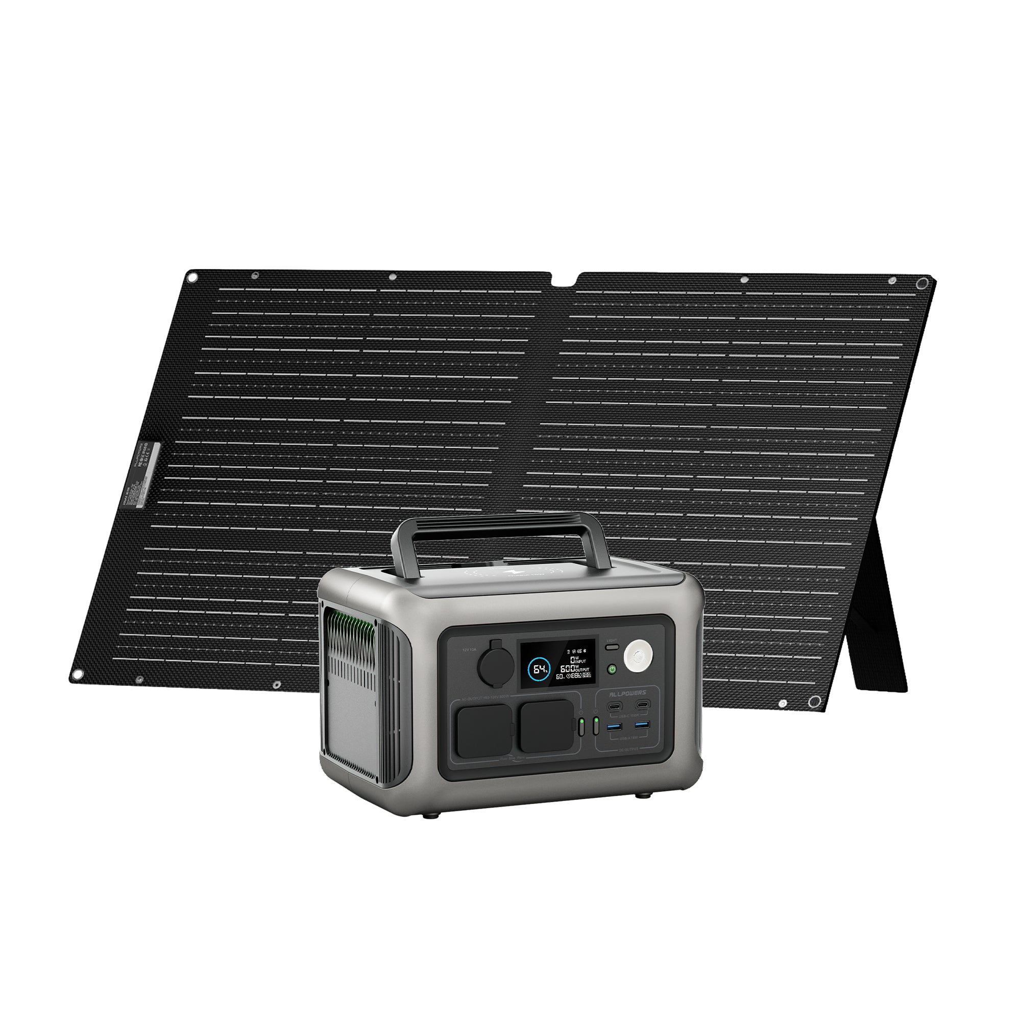 ALLPOWERS R600 Portable Power Station 600W 299Wh LiFeP04 Battery