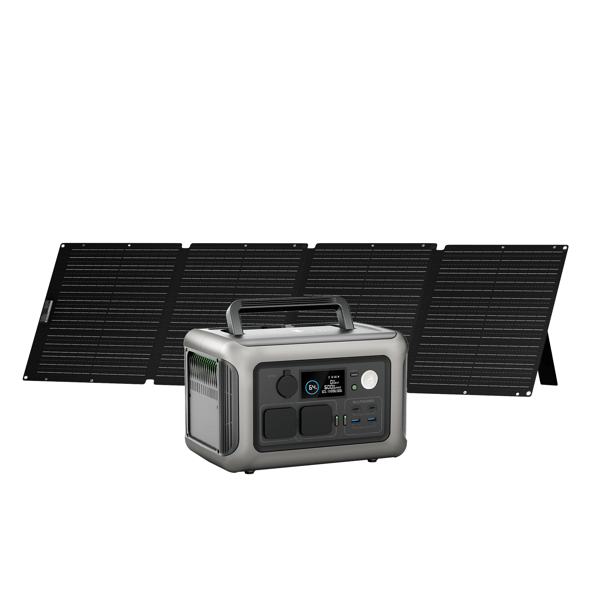ALLPOWERS R600 Portable Power Station 600W 299Wh LiFeP04 Battery