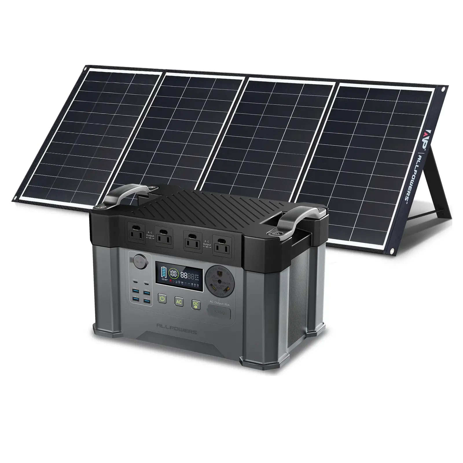 ALLPOWERS Solar Generator Kit 2400W (S2000 Pro + SP035 200W Solar Panel)