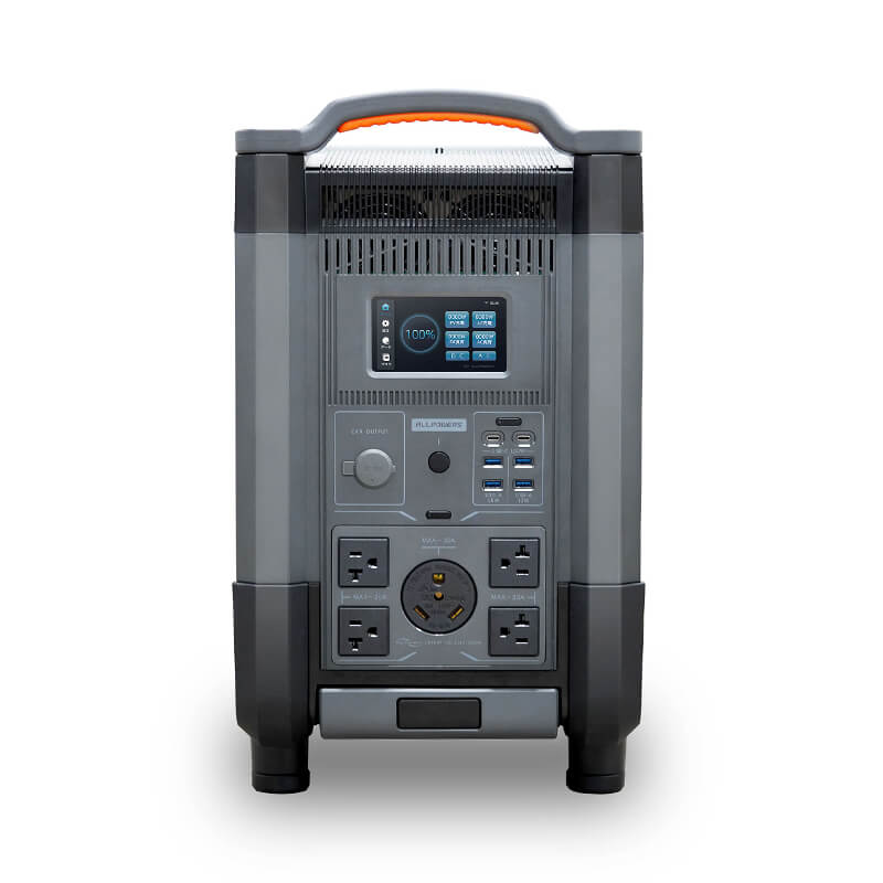 ALLPOWERS 4000W Solar Generator (R4000 + SP037 400W  Solar Panel)