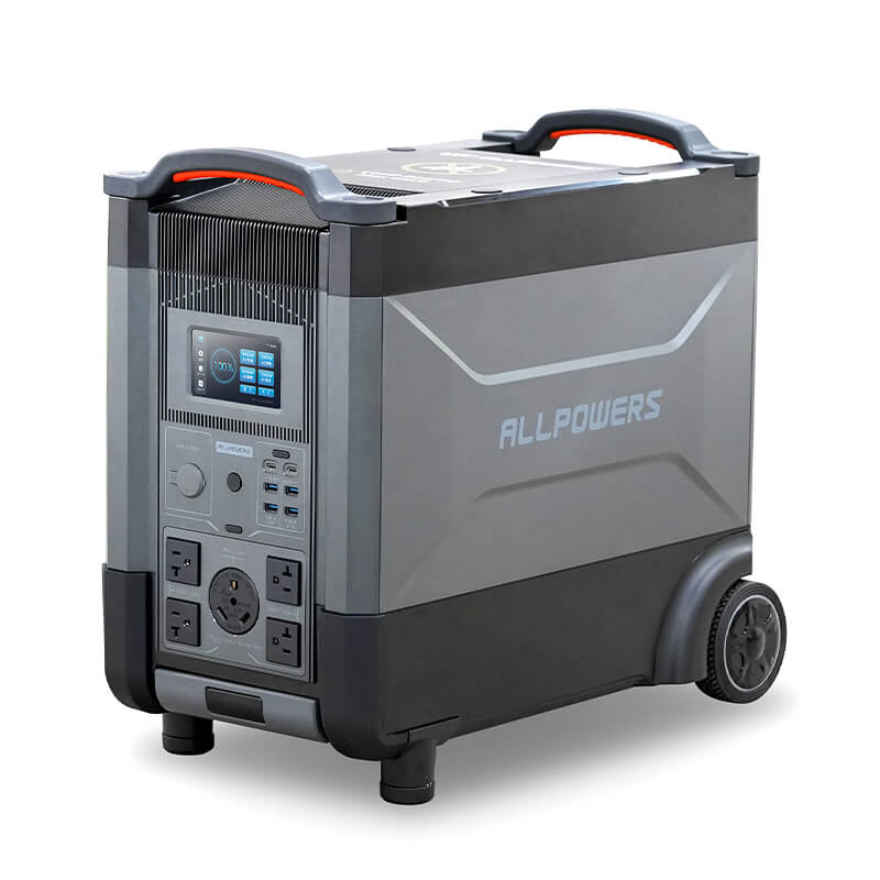 ALLPOWERS 4000W Solar Generator (R4000 + SP037 400W  Solar Panel)