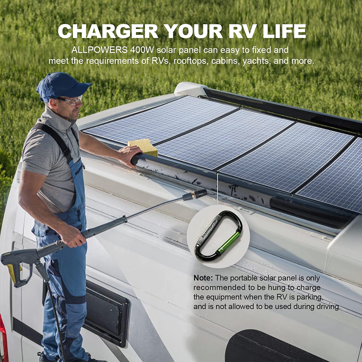 ALLPOWERS S2000 Pro 2400W Solar Generator (PV 400W)