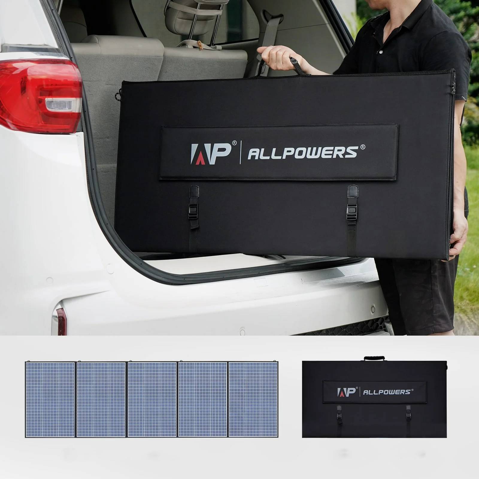 ALLPOWERS 2500W Solar Generator (R2500 + SP037 400W Solar Panel)