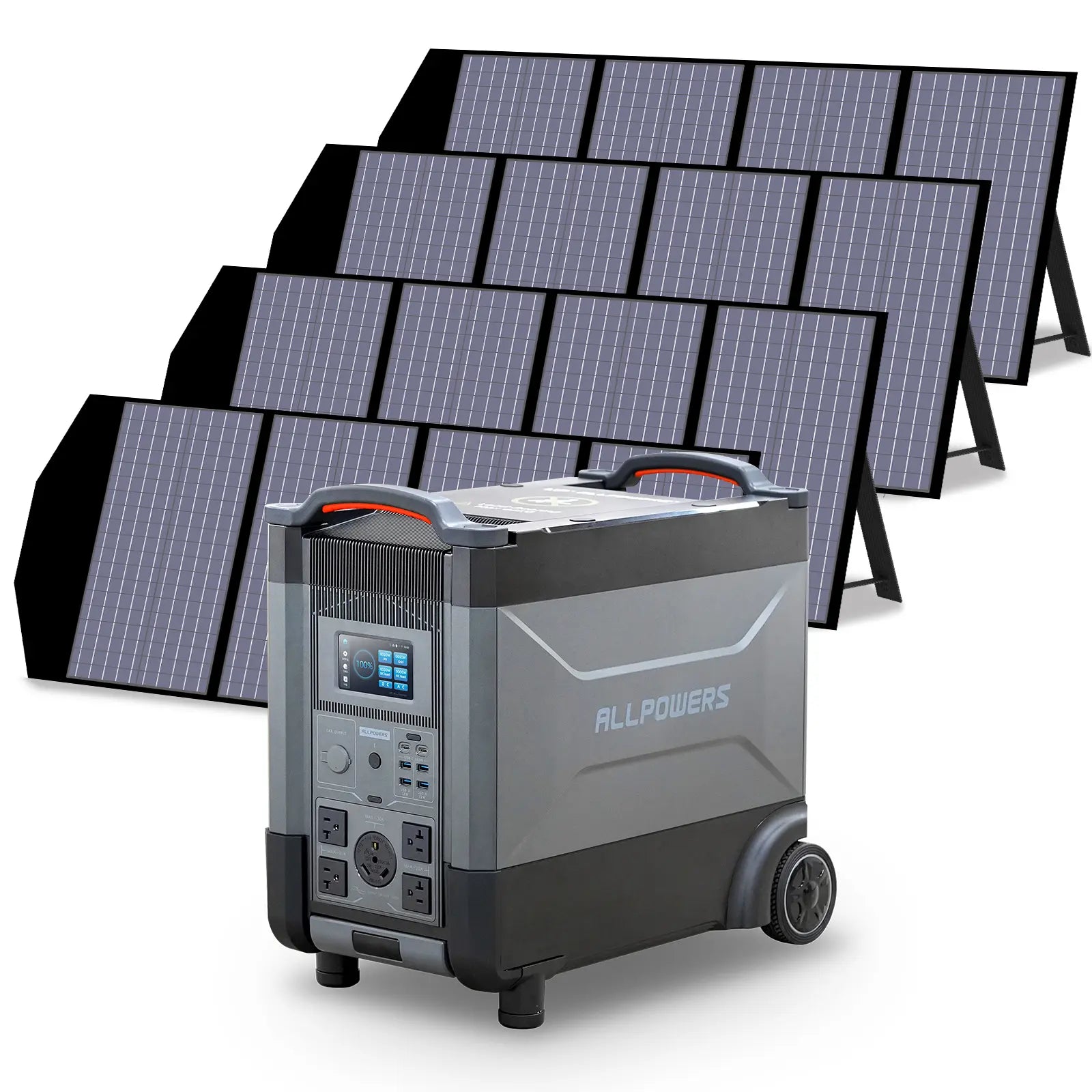 ALLPOWERS 4000W Solar Generator (R4000 + SP029 140W Solar Panel)