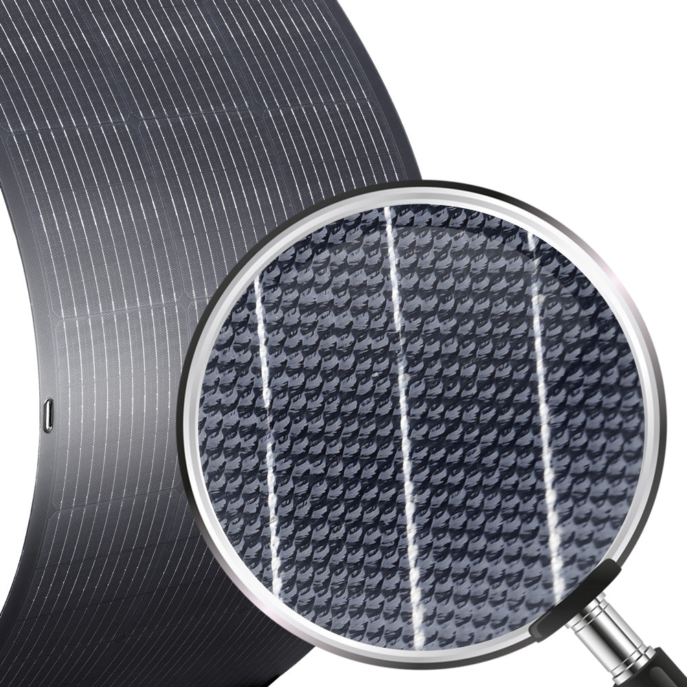 ALLPOWERS 600W Solar Generator (R600 + SF100 100W Flexible Solar Panel)