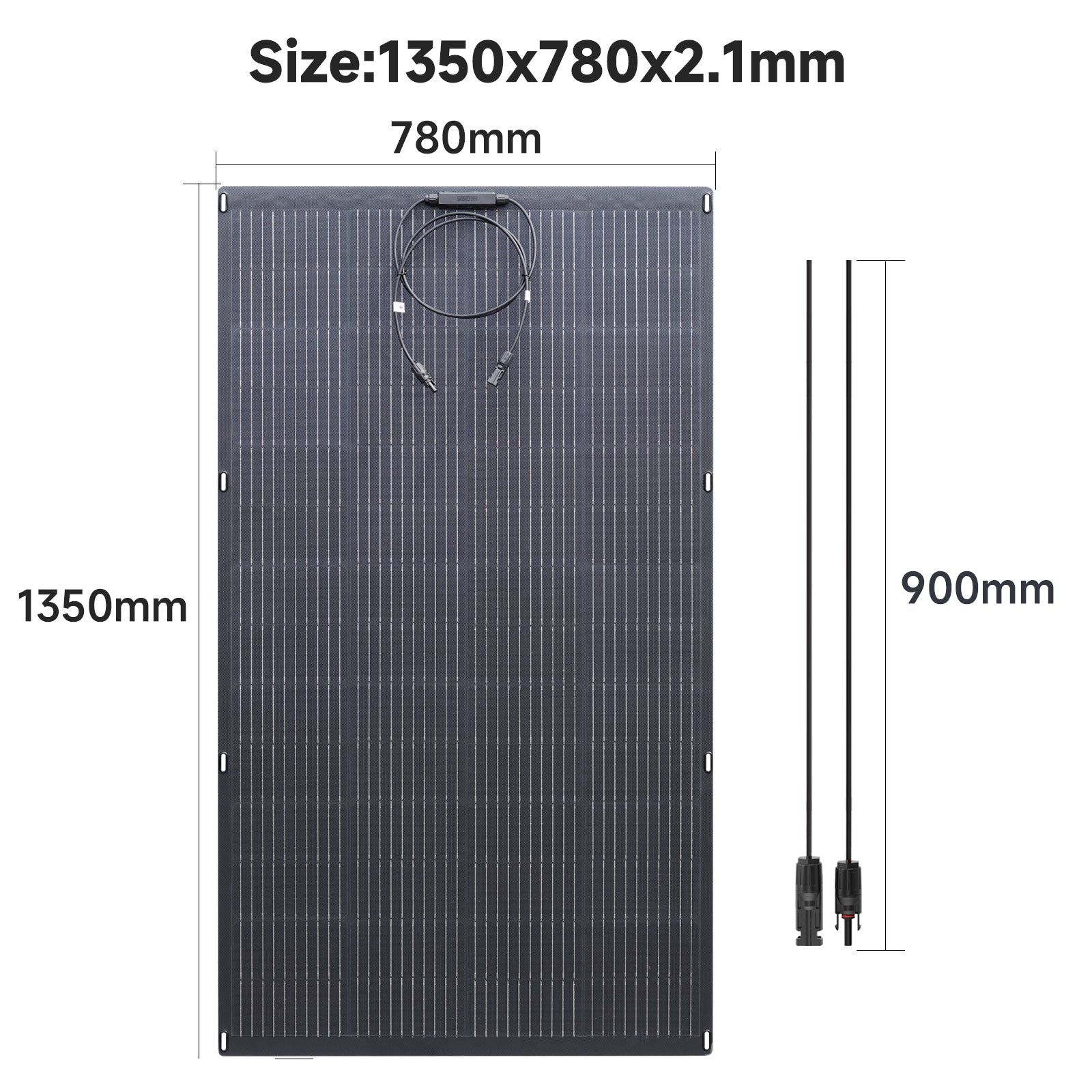 ALLPOWERS 4000W Solar Generator (R4000 + SF200 200W Flexible Solar Panel)