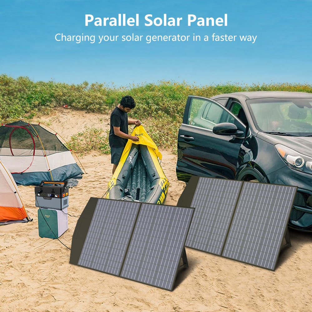 ALLPOWERS Solar Generator Kit 700W (S700 + SP027 100W Solar Panel)