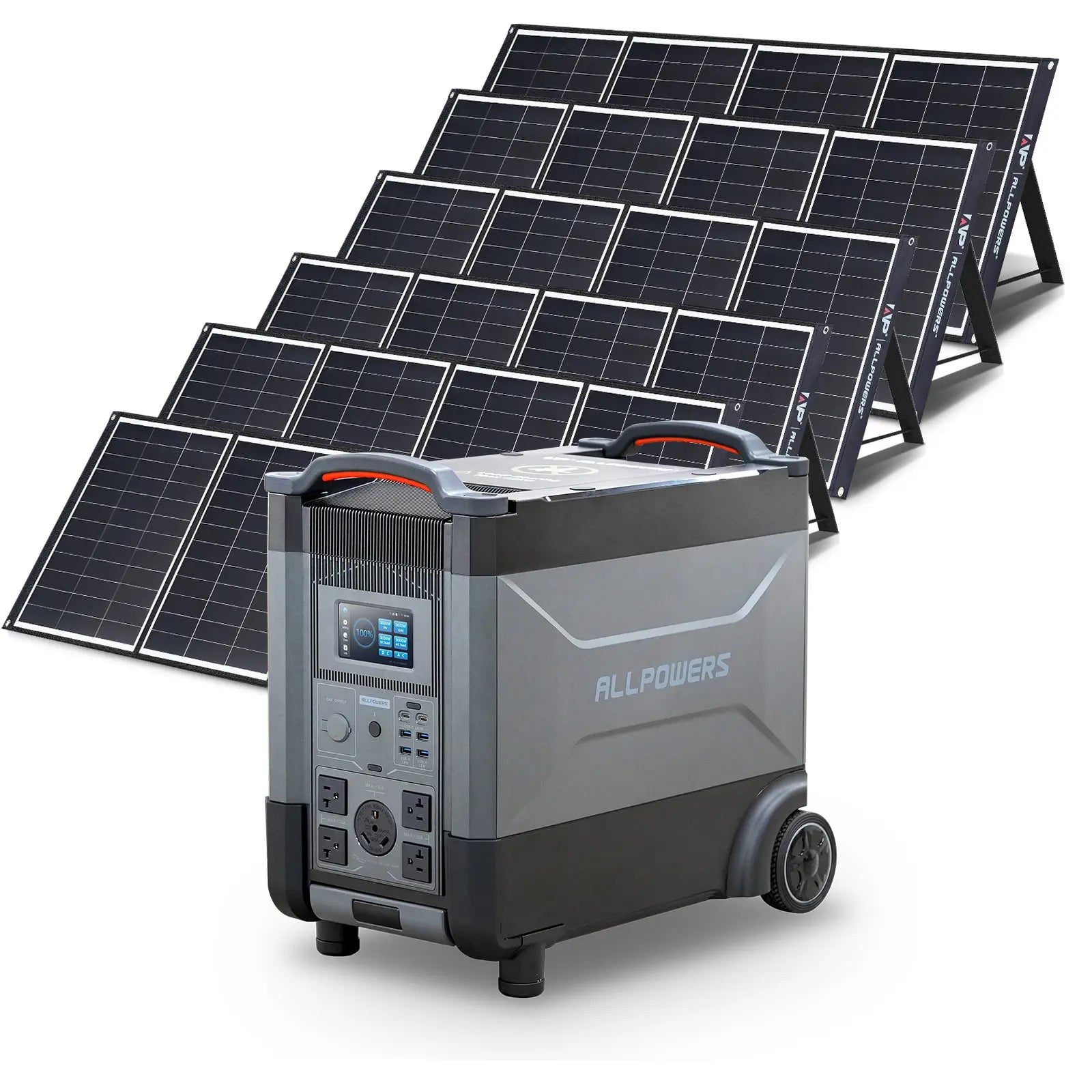 ALLPOWERS Solar Generator Kit 4000W (R4000 + SP035 200W Solar Panel)
